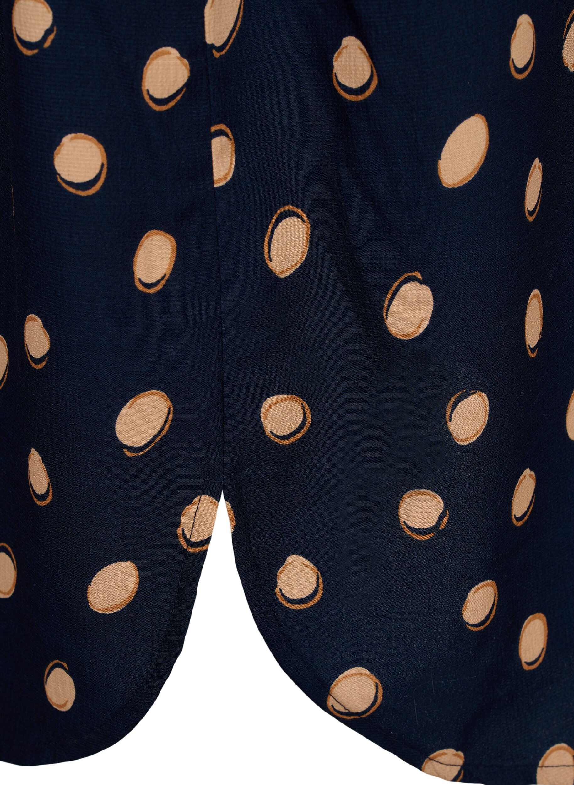 Zizzi FLASH &ndash; Hemdkleid mit Punkten, Blue Double Dot, Packshot image number 4