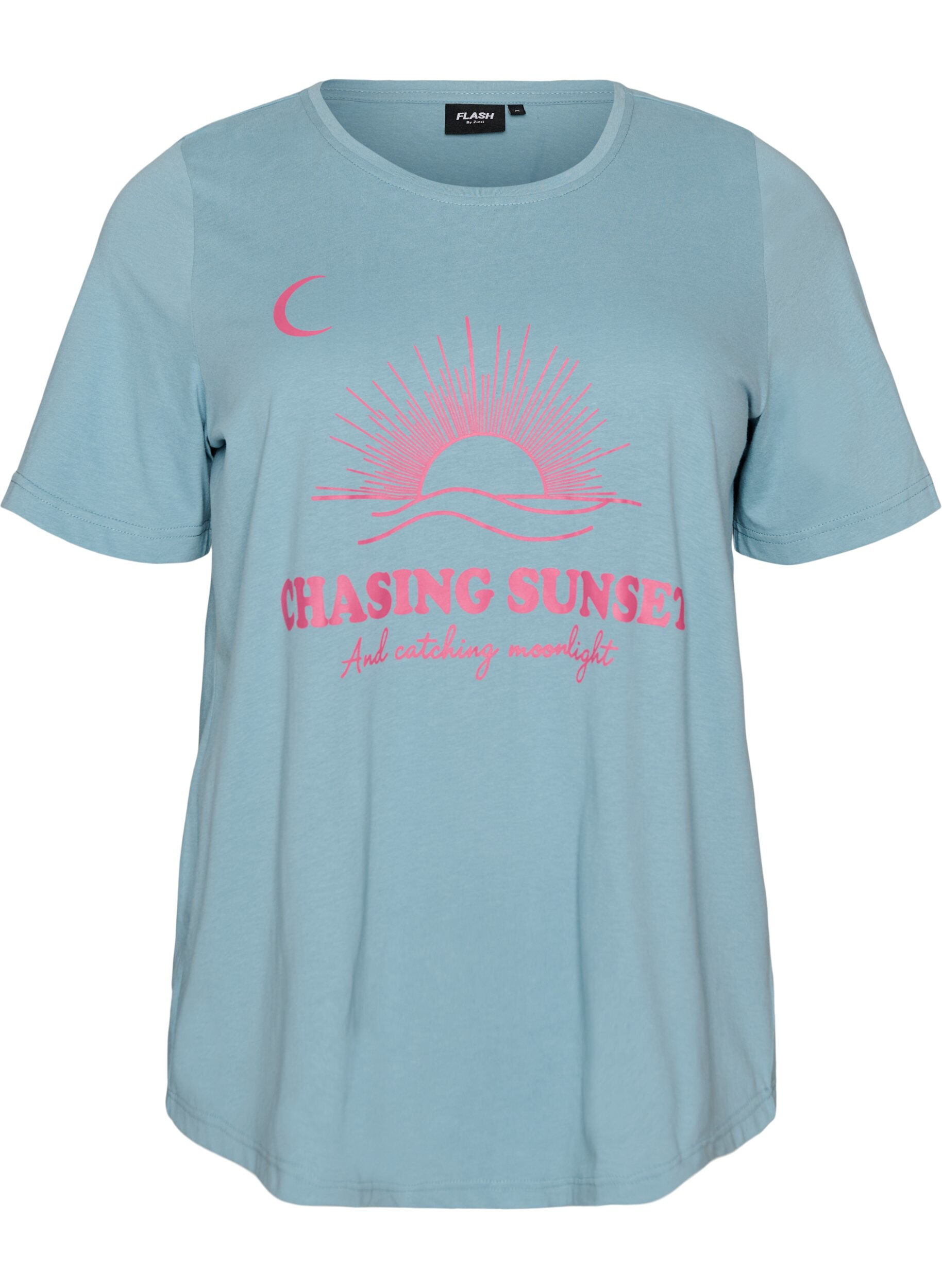 ZizziT-Shirt mit Print, Blau, Packshot image number 0
