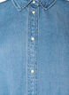 Robe en jean en lyocell avec boutons et manches courtes, Bleu Clair, Packshot image number 2