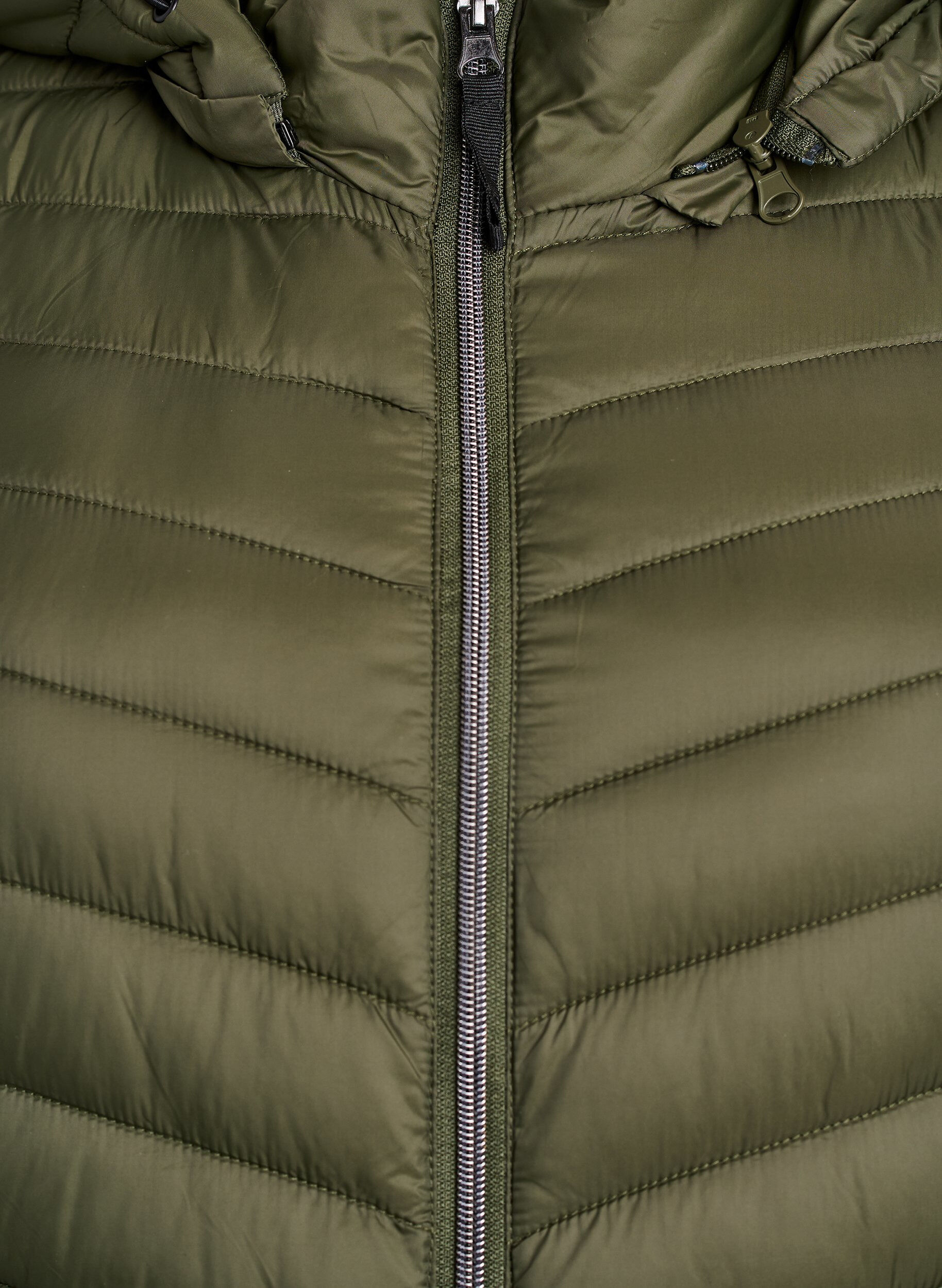 ZizziVeste l&eacute;g&egrave;re avec poches et capuche amovible., Vert fonc&eacute;, Packshot image number 2