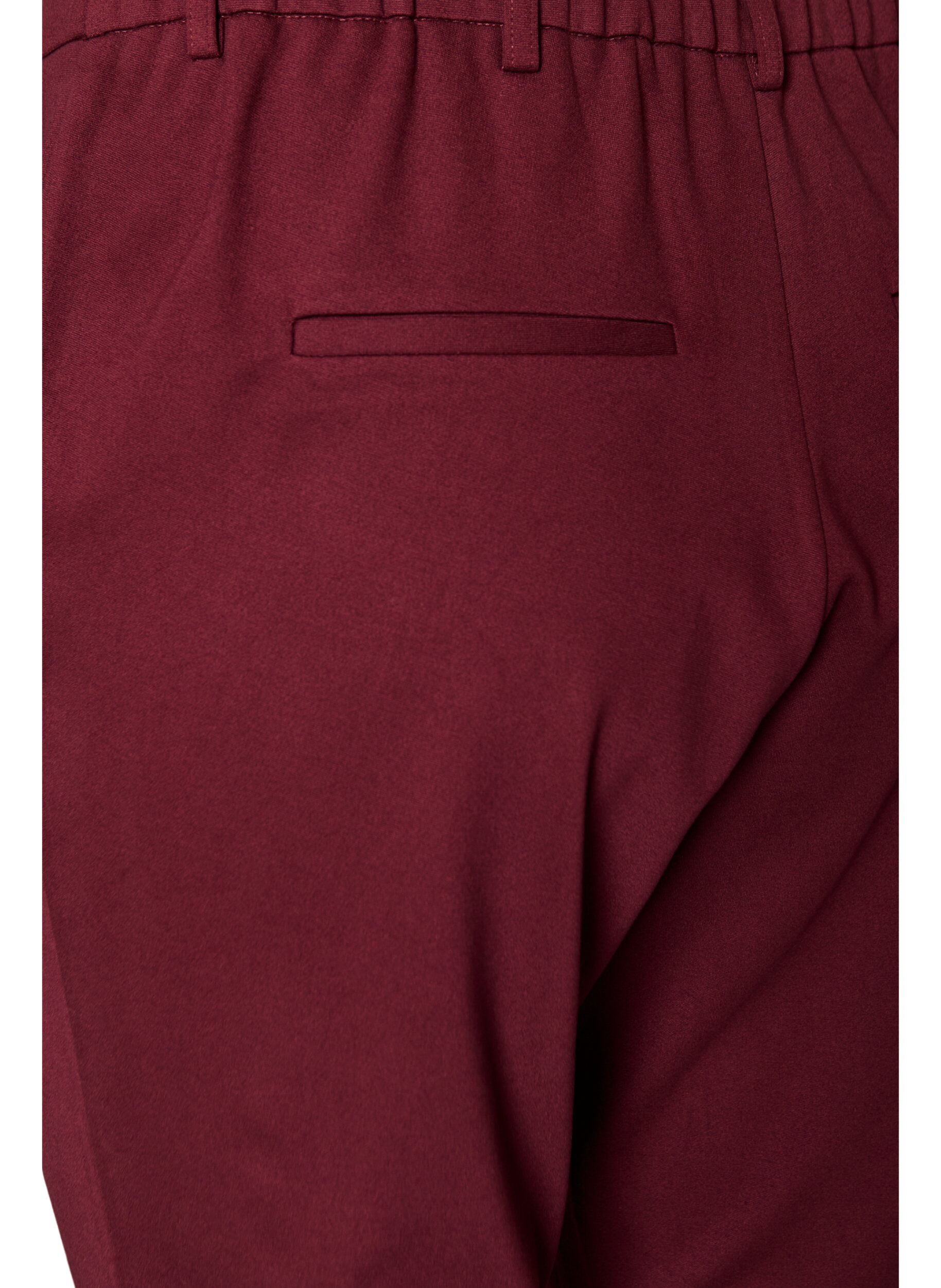 ZizziCropped Maddison Hose, Rot, Packshot image number 3