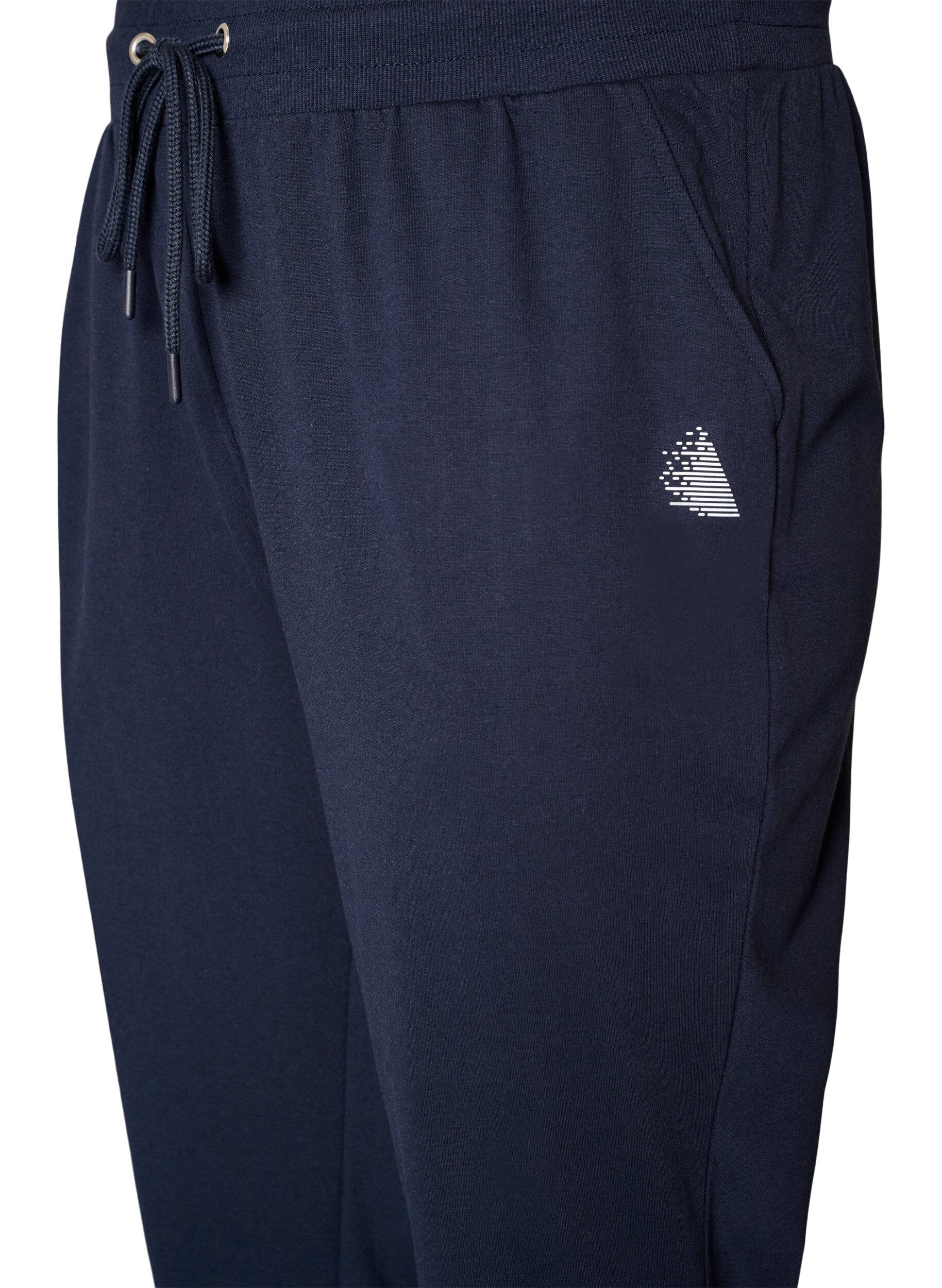 ZizziLockere Trainingshose mit Taschen, Blau, Packshot image number 2