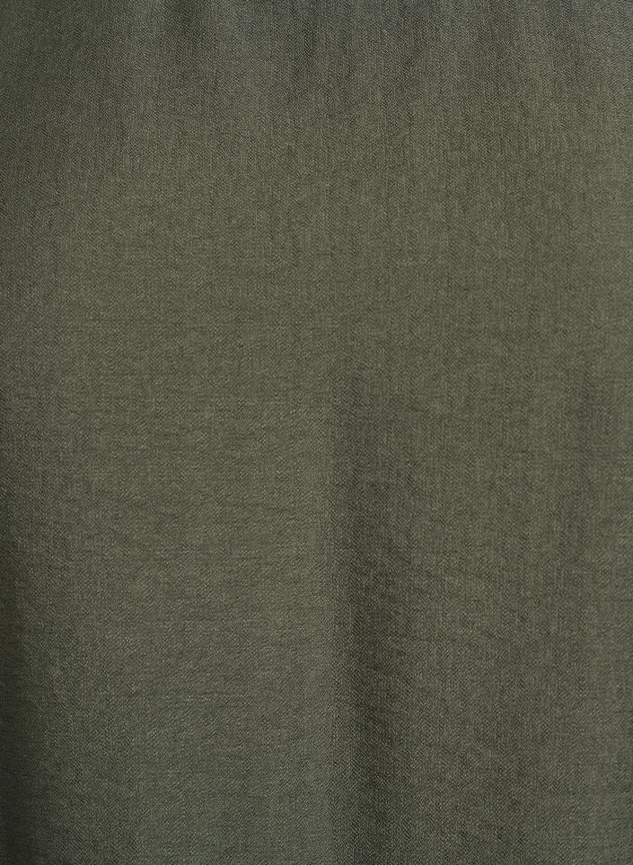 Bluse aus Viskose mit halben Ärmeln, Grün, Packshot image number 2