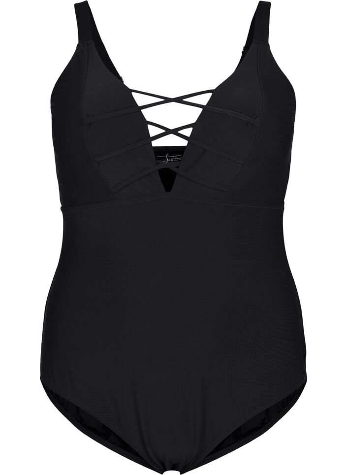 Maillot de bain avec fil, Black, Packshot image number 0