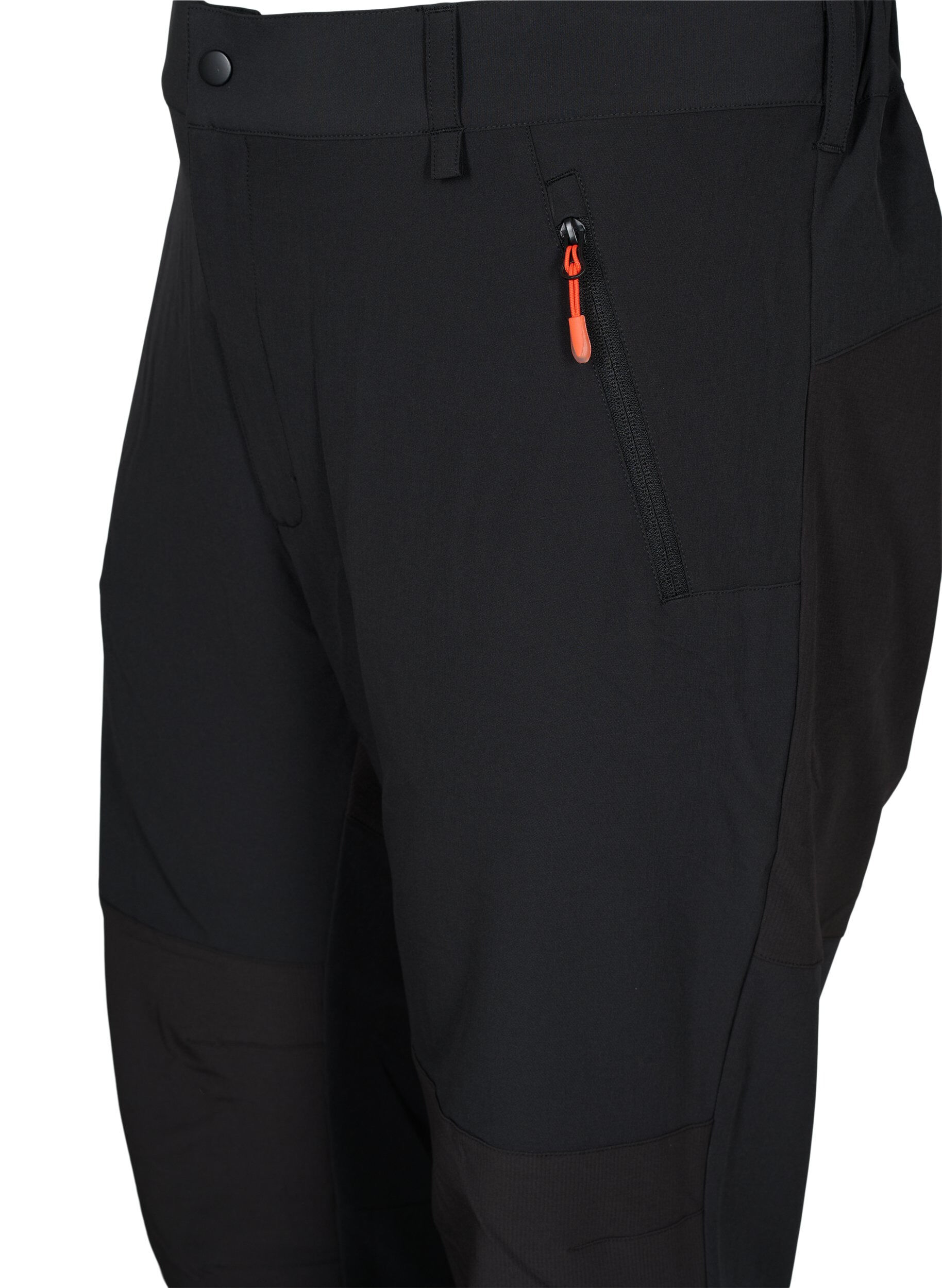 Zizzi Wanderhose mit abnehmbaren Beinen, Black, Packshot image number 2