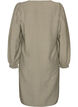 Gemustertes Kleid aus Viskose mit langen &Auml;rmeln, Gr&uuml;n, Packshot image number 1