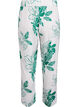 Pantalon taille haute en viscose, Vert, Packshot image number 1