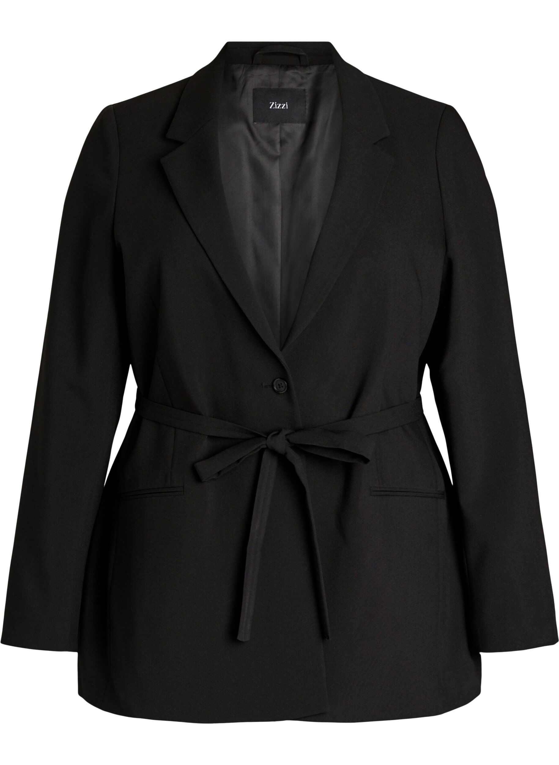 Blazer mit abnehmbarem Bindeg&uuml;rtel