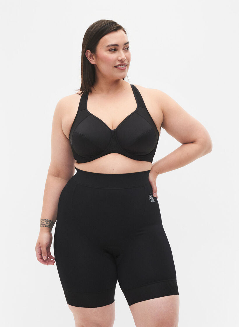 Fahrrad-/Spinning-Shorts, Black, Model image number 2