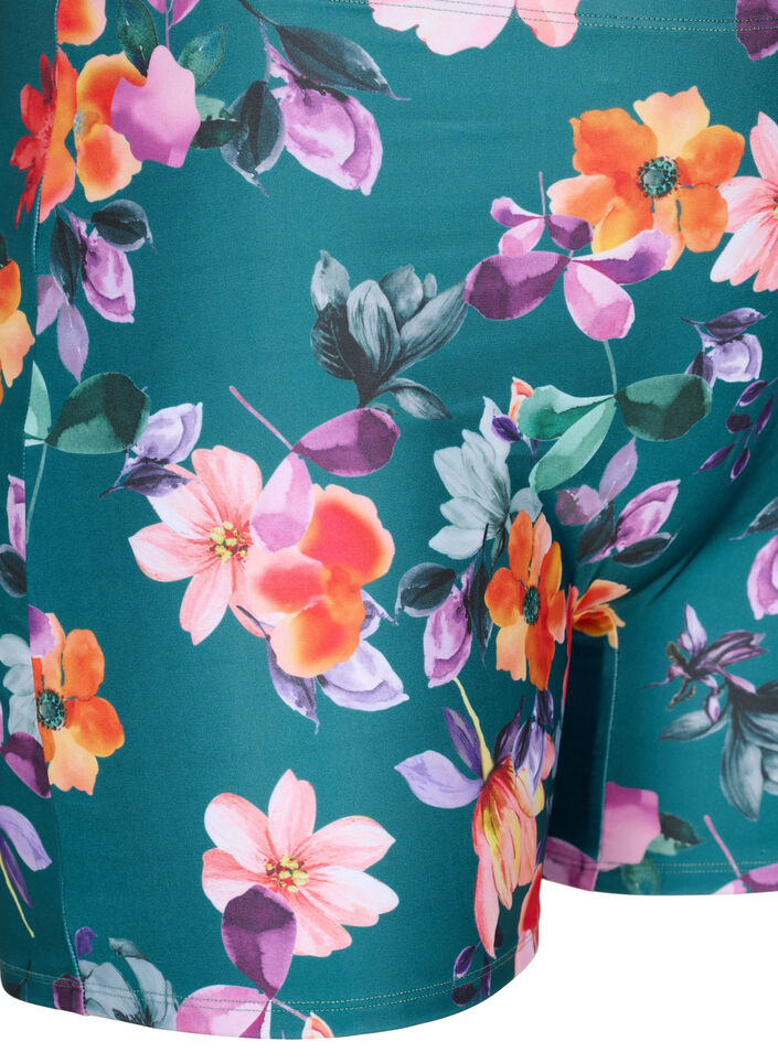Badeshorts mit Blumenmuster, Meave Print, Packshot image number 2