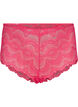 Culottes hipster 2-pack en qualité de dentelle, Love Potion/Black, Packshot image number 2