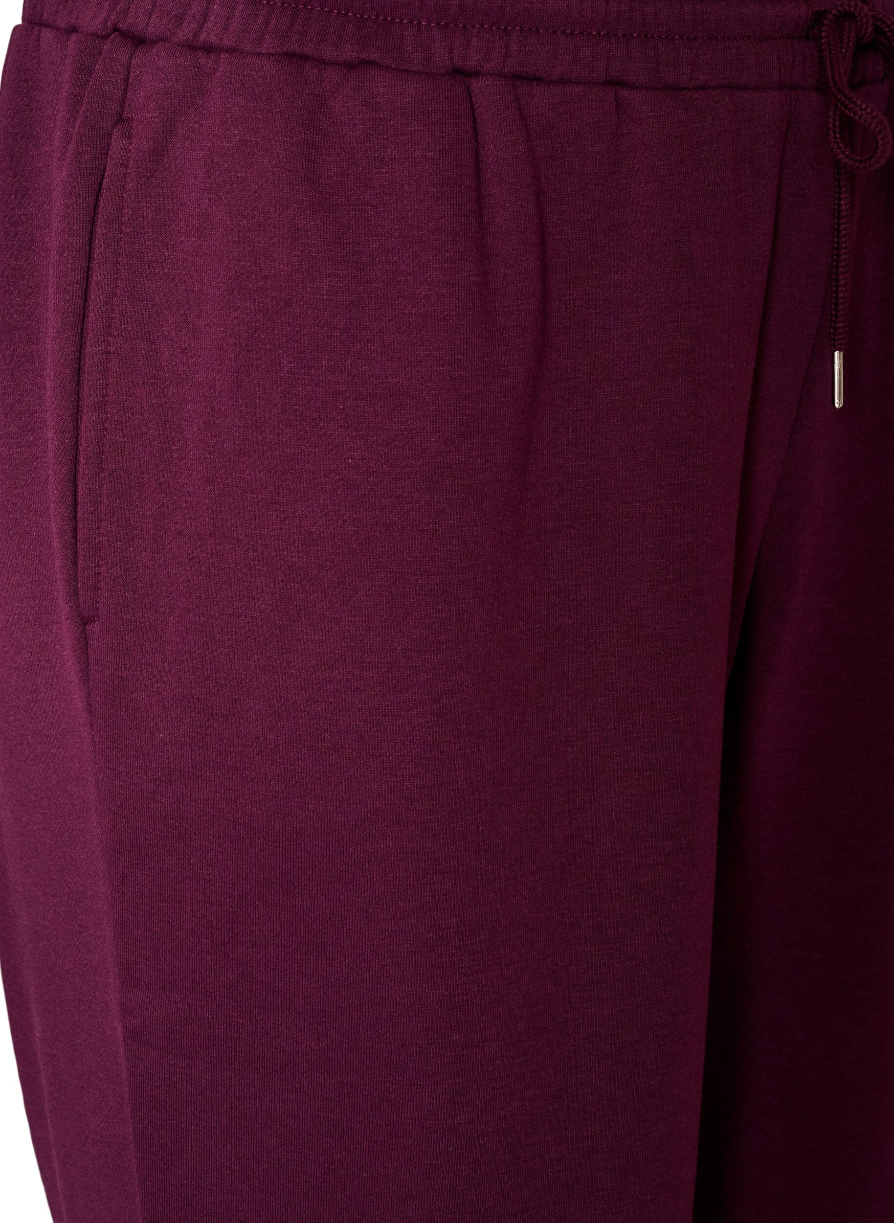 ZizziPantalon de jogging taille haute avec cordon de serrage, Violet, Packshot image number 2