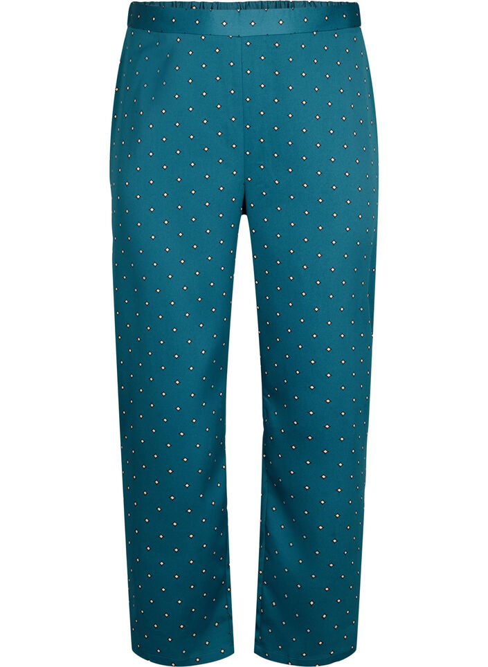 Gedruckte Pyjamahosen, Balsam AOP, Packshot image number 0