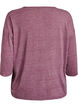 Blouse en jersey avec manches 3/4, Bordeaux, Packshot image number 1