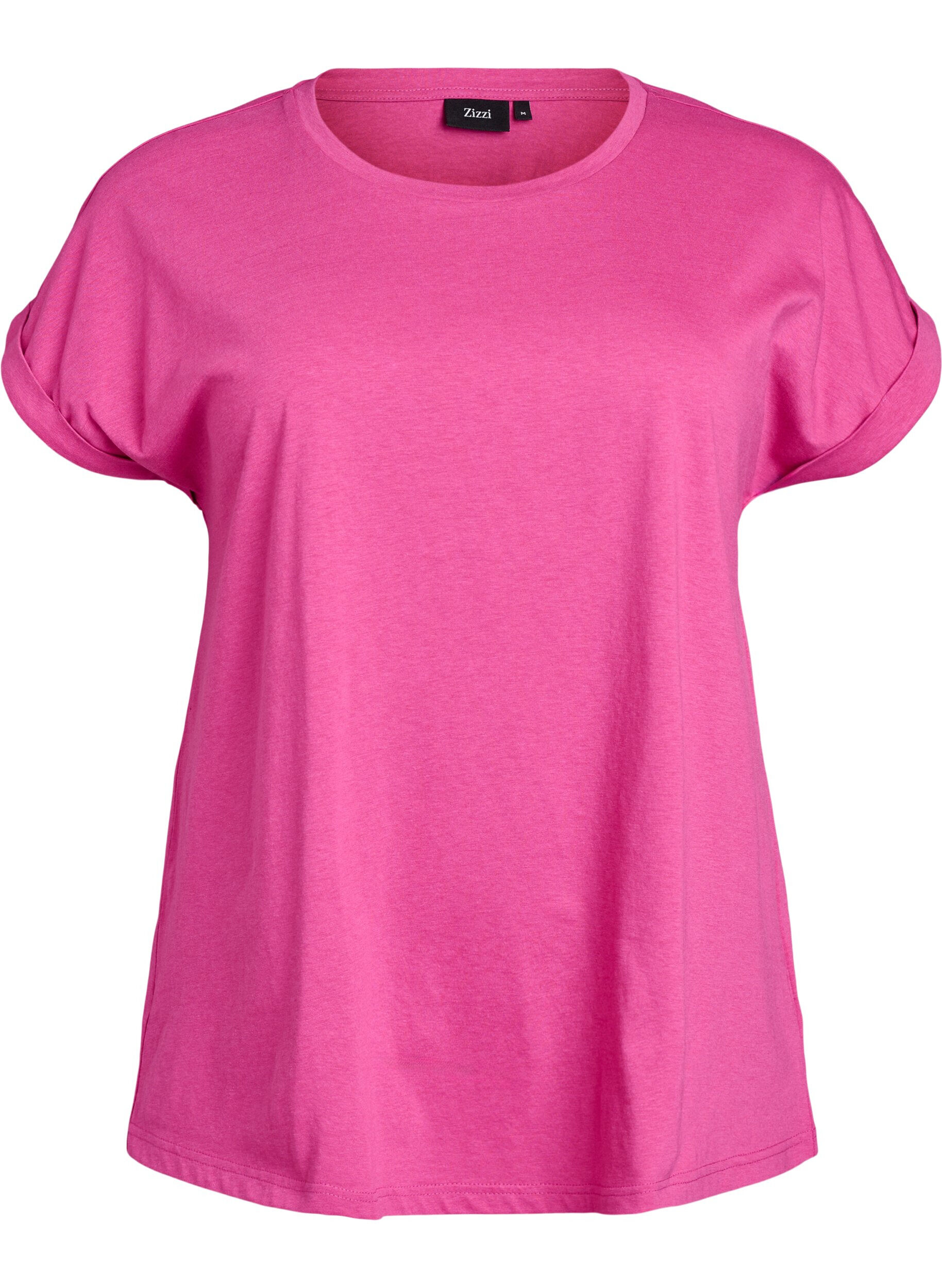 Kurz&auml;rmliges T-Shirt aus einer Baumwollmischung