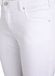 Slim Fit Emily Jeans mit normaler Taillenh&ouml;he, Wei&szlig;, Packshot image number 2