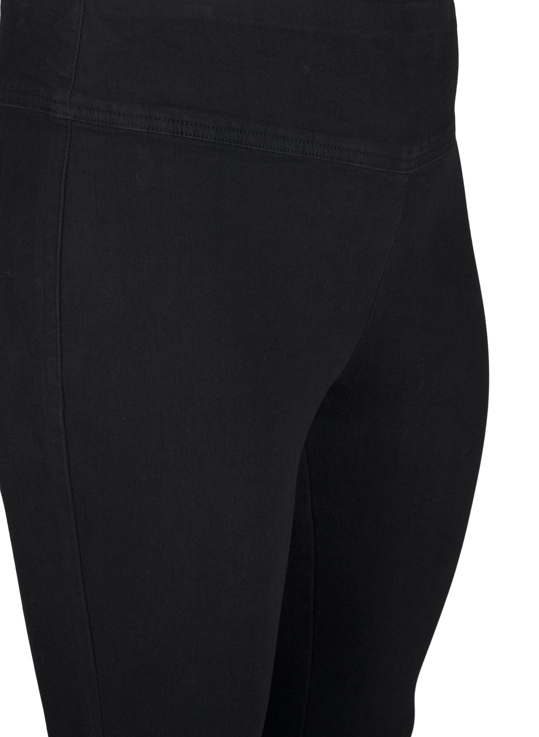 Zizzi Jeggings extensibles avec une taille haute, Noir, Packshot image number 2