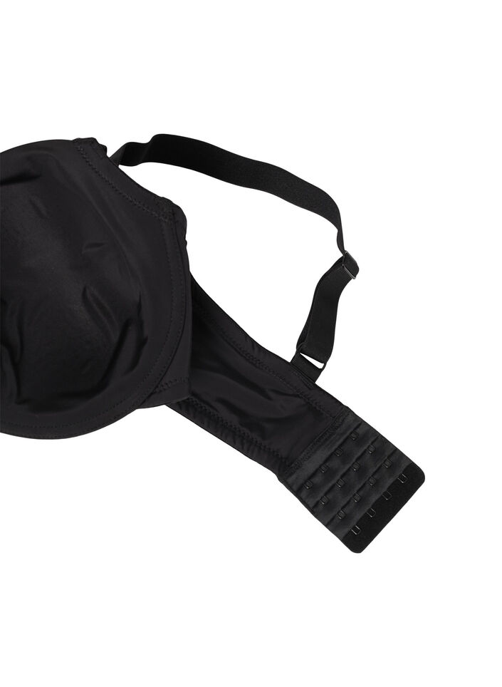 Soutien-gorge moulé avec détail de corde, Black, Packshot image number 3
