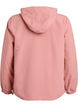 Leichte Jacke mit Kapuze und Rei&szlig;verschluss, Rot, Packshot image number 1