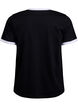T-Shirt mit Textaufdruck, Black w.An. Wh.Paris, Packshot image number 1