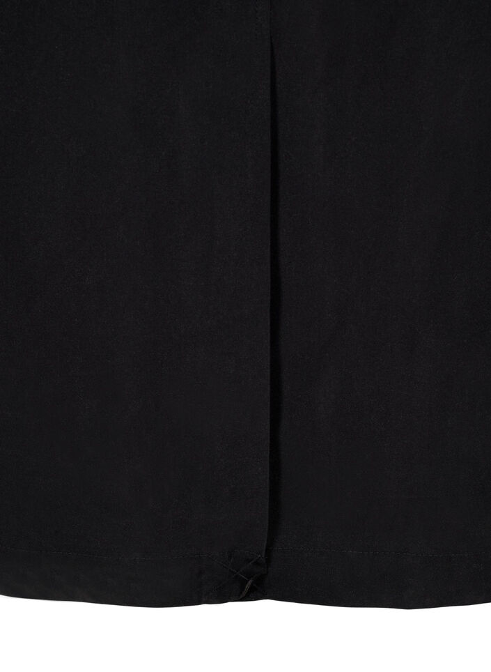 Trench-coat long avec ceinture, Black, Packshot image number 3