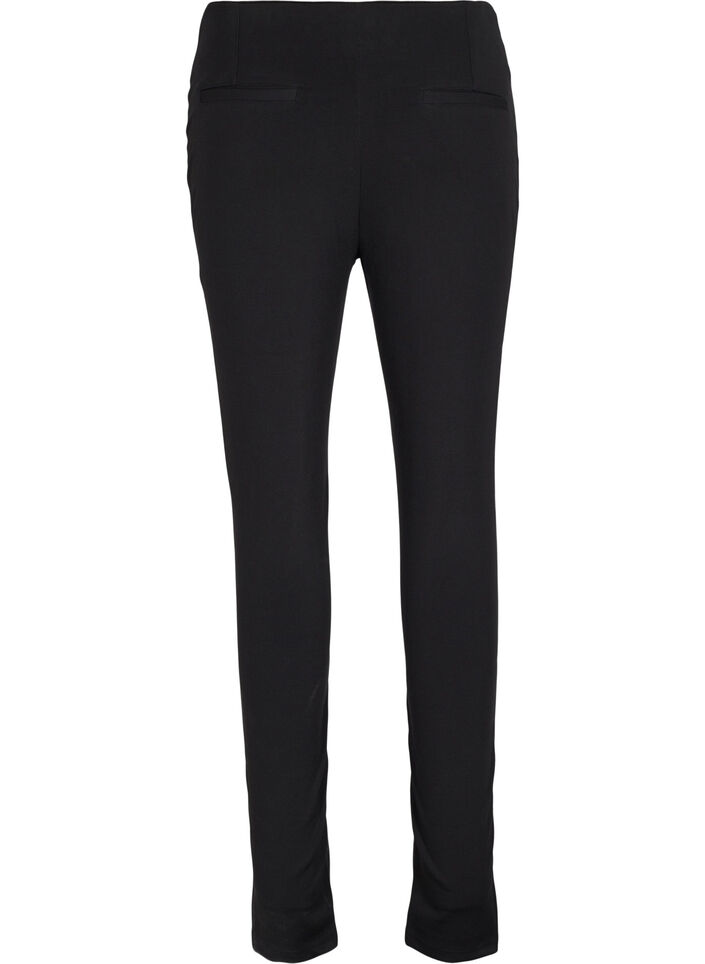 Leggings en simili-cuir, Black, Packshot image number 1