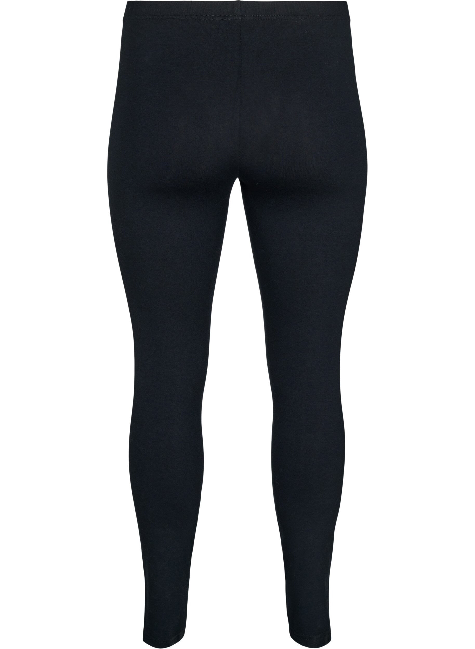ZizziBasic Leggings mit extra L&auml;nge, Schwarz, Packshot image number 1