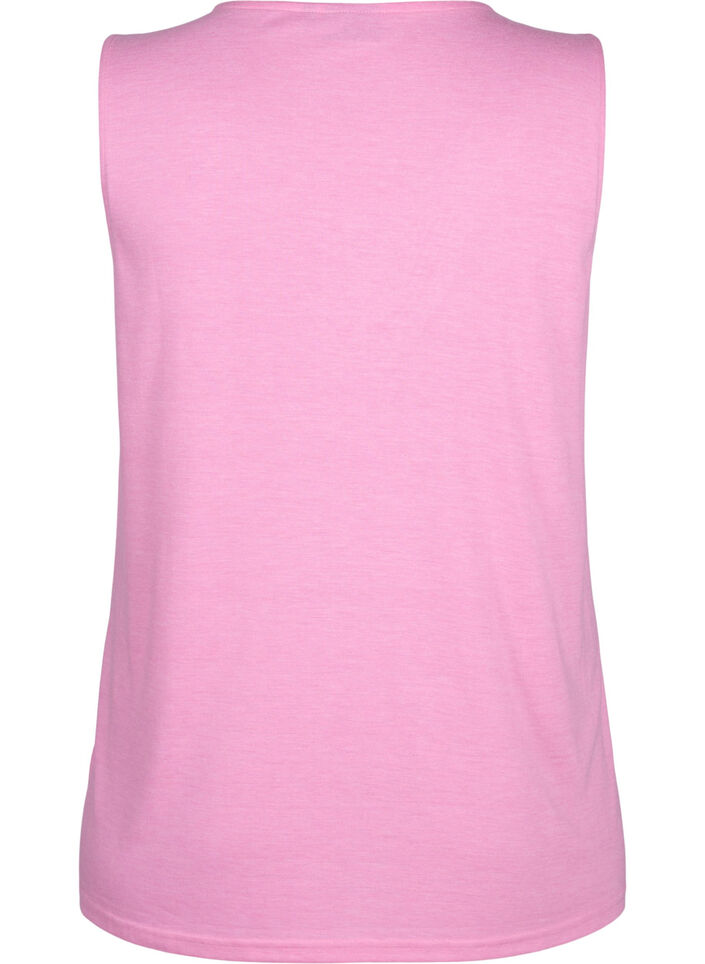 Haut sans manches avec dentelle, Rosebloom, Packshot image number 1