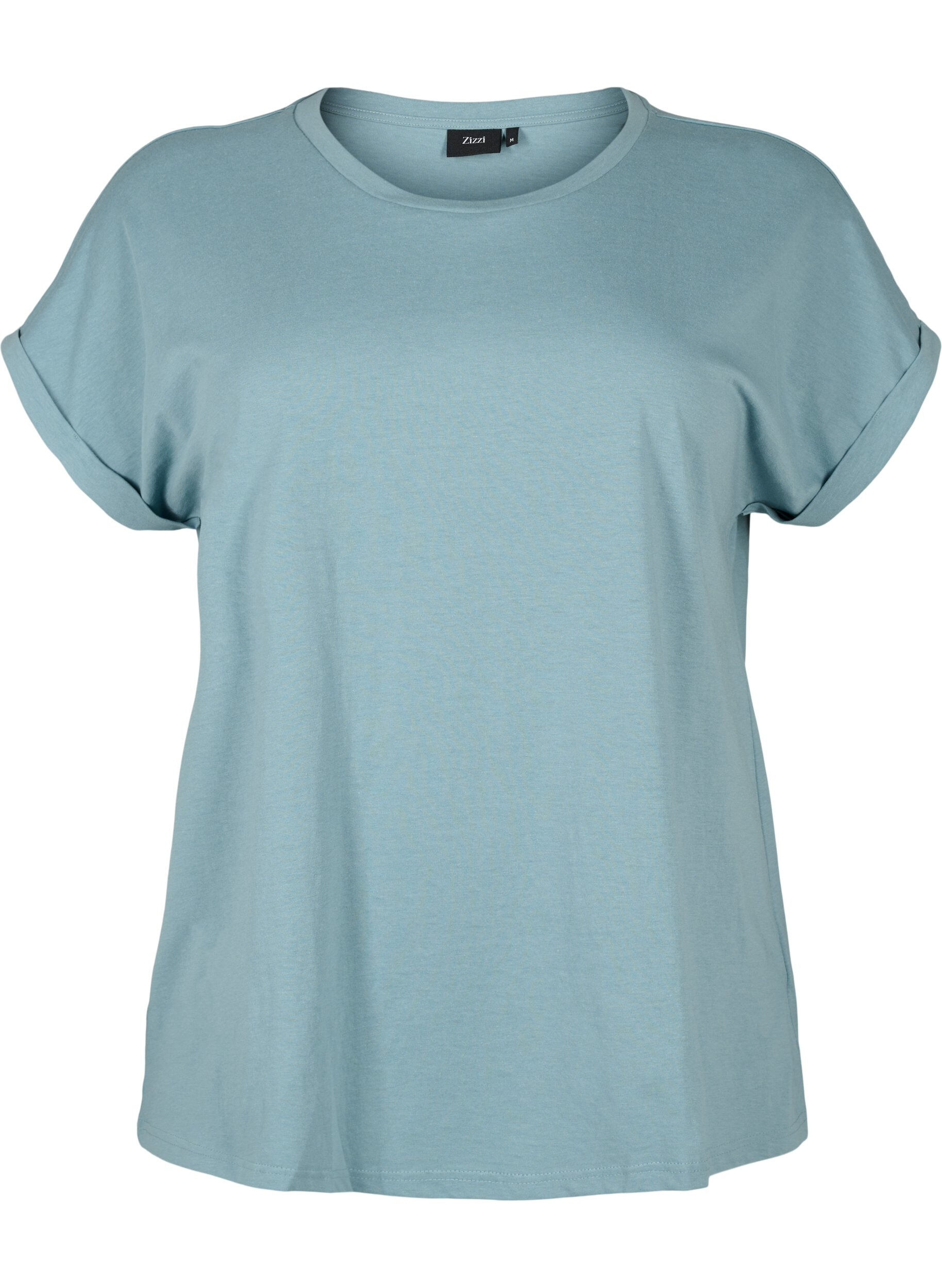 Zizzi2 packs de t-shirts &agrave; manches courtes, Bleu, Packshot image number 2
