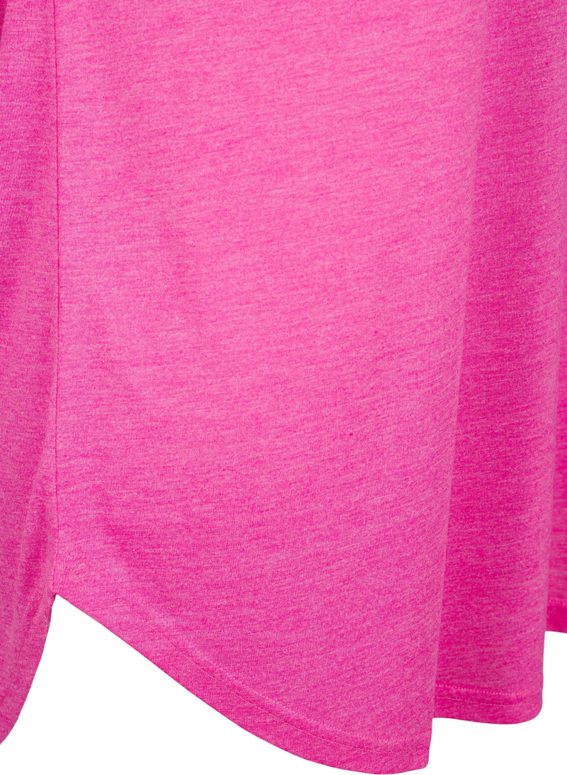 Zizzi Chemise de nuit &agrave; manches courtes avec imprim&eacute; texte, 9990, Packshot image number 3