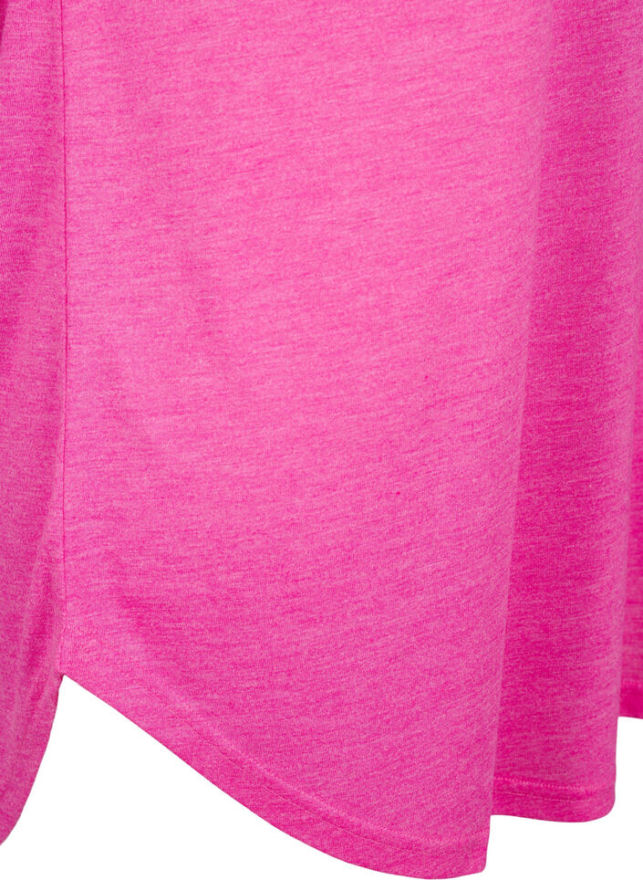 Chemise de nuit &agrave; manches courtes avec imprim&eacute; texte, 9990, Packshot image number 3