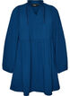 Robe coupe &eacute;vas&eacute;e avec une taille empire, Bleu, Packshot image number 0