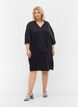Kleid mit 3/4-Ärmeln aus Lyocell (TENCEL™), Black, Model image number 2