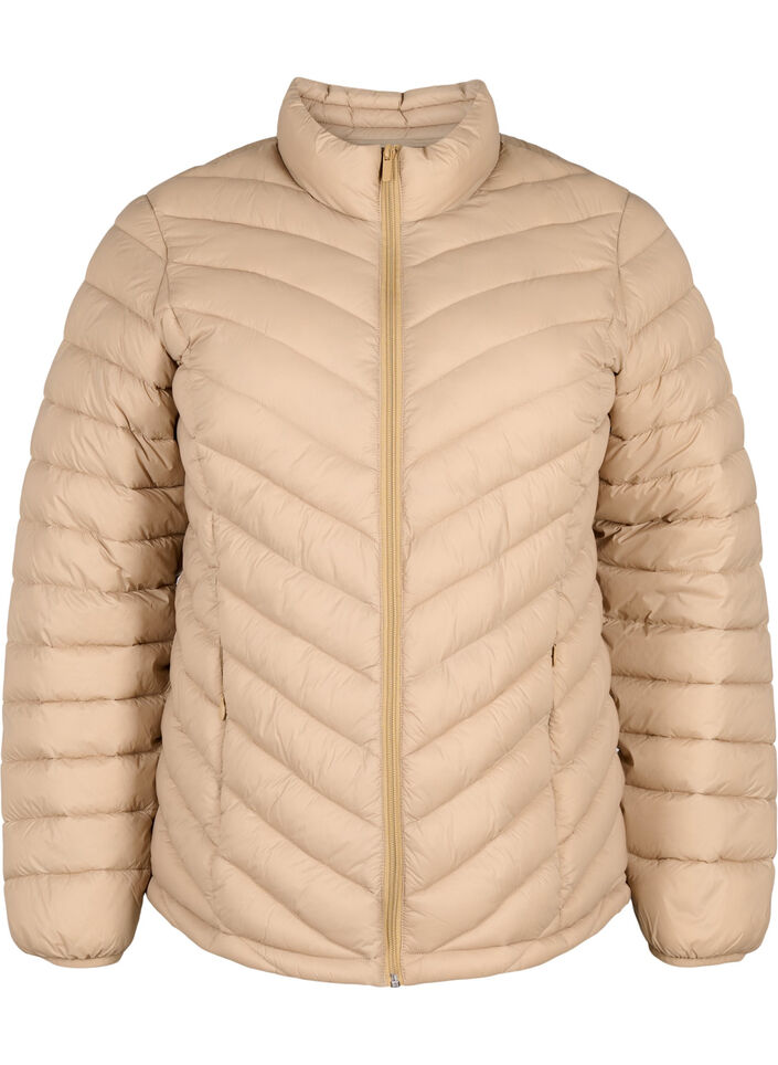 Veste l&eacute;g&egrave;re avec des poches, Marron, Packshot image number 0