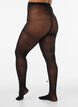 Gebl&uuml;mte Strumpfhose, 30 den, Schwarz, Model image number 1