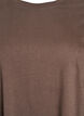 Knielanges Baumwoll-T-Shirt-Kleid, Braun, Packshot image number 2