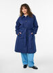 Trenchcoat mit Gürtel und Schlitzen, Blau, Model image number 0