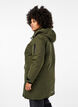 Veste d'hiver pratique avec capuche et poches, Vert foncé, Model image number 2