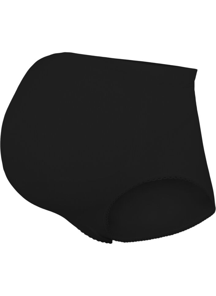 Culottes de maternit&eacute; sans coutures, Noir, Packshot image number 0