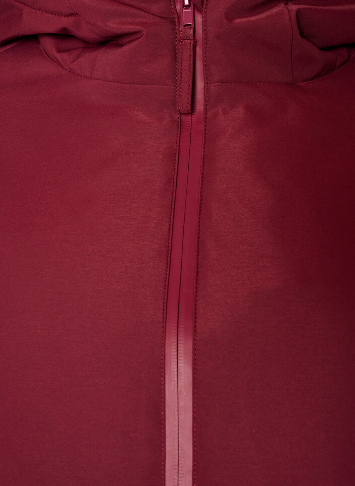 Veste d'hiver avec capuche et taille ajustable, Bordeaux, Packshot image number 2