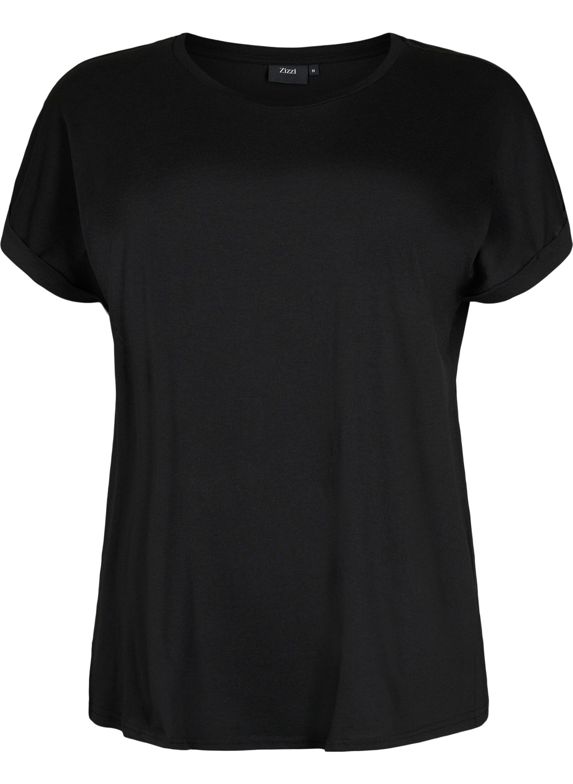 Zizzi2 packs de t-shirts &agrave; manches courtes, Bleu, Packshot image number 3