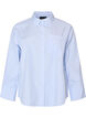 Chemise &agrave; rayures avec des poignets larges, Bleu Clair, Packshot image number 0