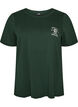 T-Shirt mit Print, Gr&uuml;n, Packshot image number 0