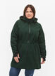 Veste softshell avec capuche amovible, Vert foncé, Model image number 0