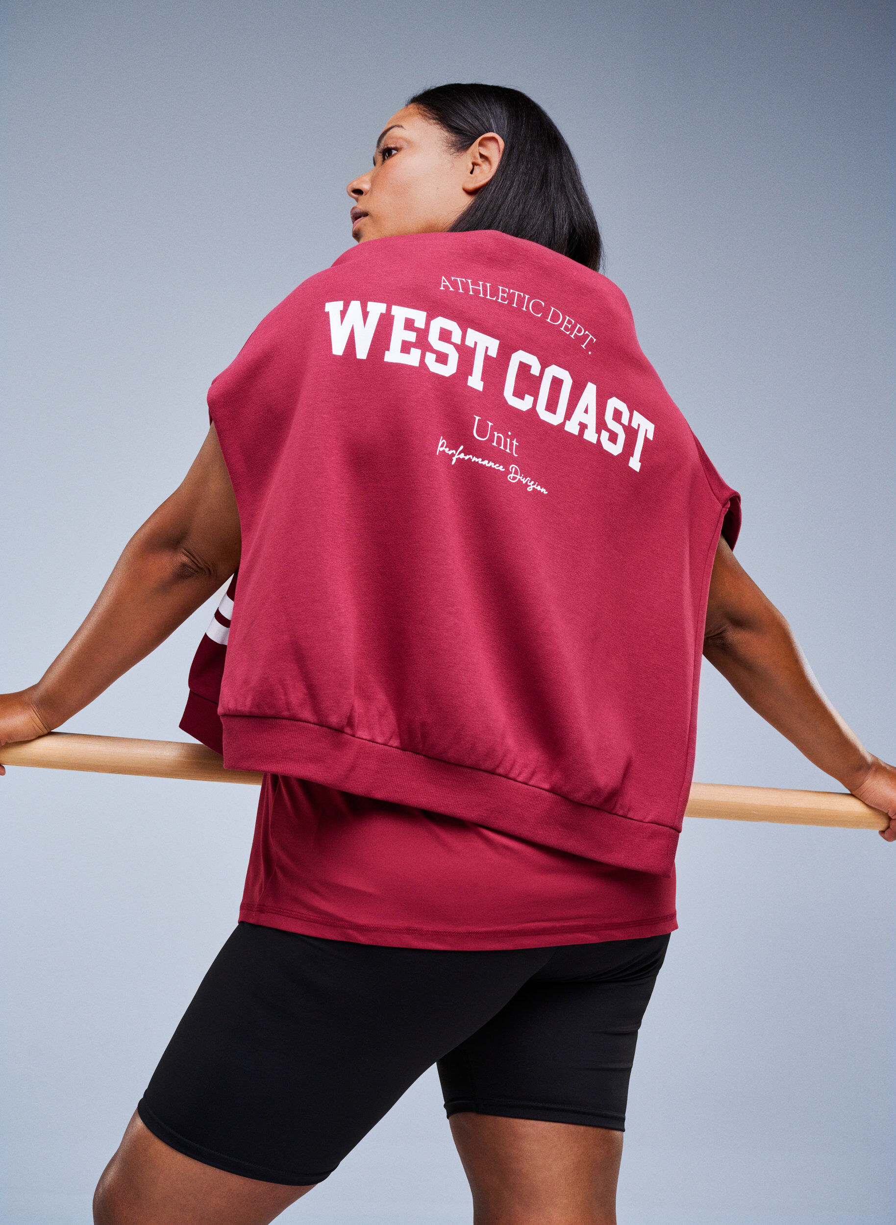 T-shirt de sport couleur unie