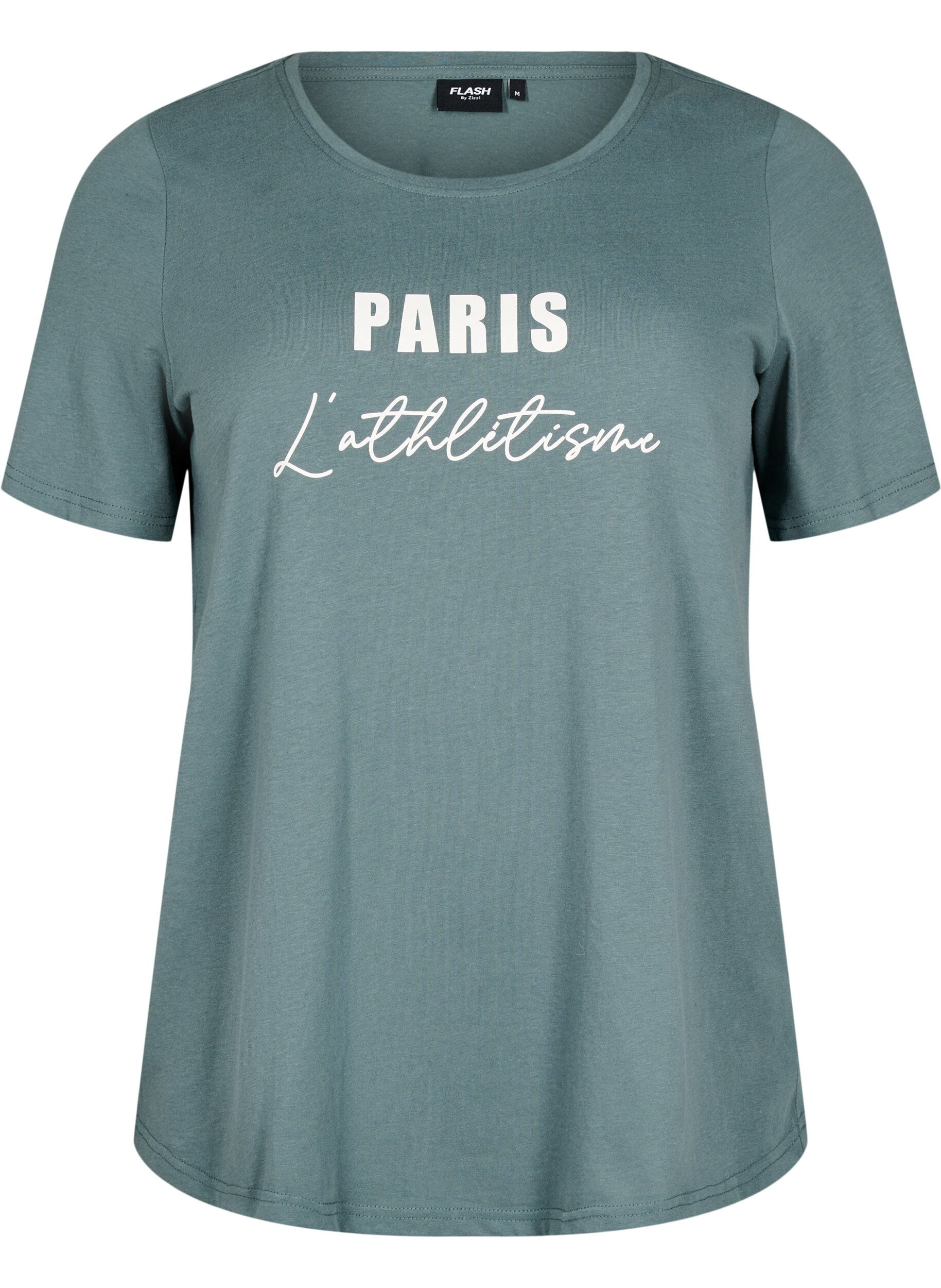 Zizzi FLASH &ndash; T-shirt avec motif, Vert clair, Packshot image number 0