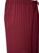 Pantalon &agrave; rayures textur&eacute;es et coupe droite, Bordeaux, Packshot image number 2