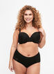 3er Pack Hipster-Panties mit Spitzenb&uuml;ndchen, Schwarz, Model image number 0