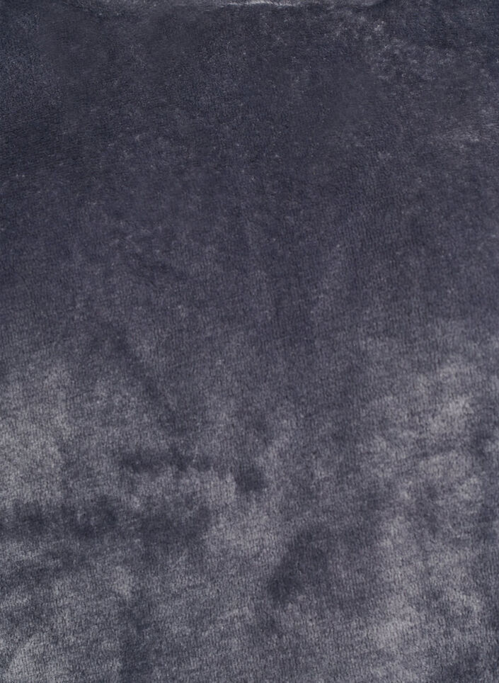 Hoodie aus Velours mit K&auml;ngurutasche, Grau, Packshot image number 2