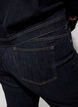 Jean Kiana coupe droite taille haute, Bleu, Model image number 3